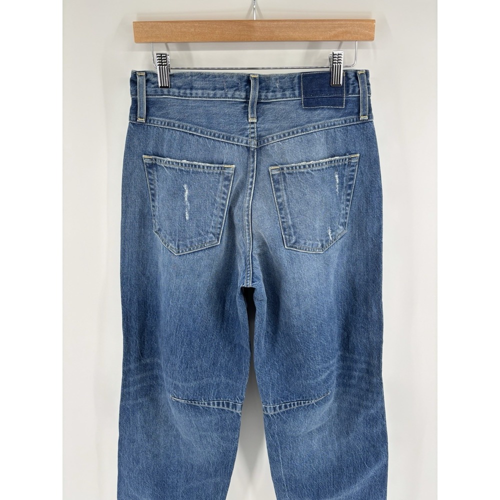 NWOT AMO Sandra Baggy Jeans Sz 25 (Meas 28) Barrel Wide Leg Cottagecore MSRP 318 - Picture 11 of 16